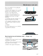 Предварительный просмотр 198 страницы Mercury Sable 2001 Owner'S Manual