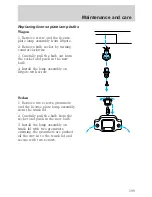 Предварительный просмотр 200 страницы Mercury Sable 2001 Owner'S Manual