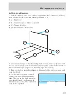 Предварительный просмотр 204 страницы Mercury Sable 2001 Owner'S Manual