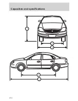 Предварительный просмотр 215 страницы Mercury Sable 2001 Owner'S Manual