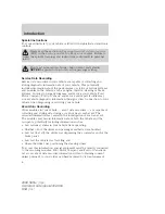 Preview for 6 page of Mercury Sable 2008 Owner'S Manual