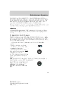 Preview for 45 page of Mercury Sable 2008 Owner'S Manual