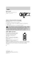 Preview for 84 page of Mercury Sable 2008 Owner'S Manual