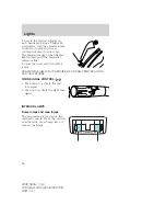 Preview for 86 page of Mercury Sable 2008 Owner'S Manual