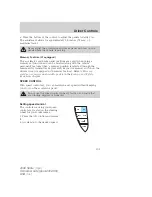 Preview for 101 page of Mercury Sable 2008 Owner'S Manual