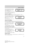 Preview for 117 page of Mercury Sable 2008 Owner'S Manual