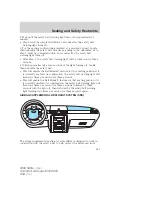 Preview for 163 page of Mercury Sable 2008 Owner'S Manual