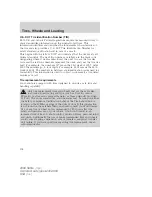 Preview for 196 page of Mercury Sable 2008 Owner'S Manual