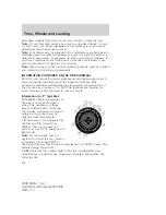 Preview for 200 page of Mercury Sable 2008 Owner'S Manual