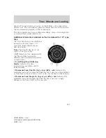 Preview for 203 page of Mercury Sable 2008 Owner'S Manual