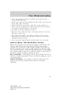 Preview for 211 page of Mercury Sable 2008 Owner'S Manual