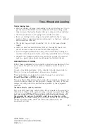 Preview for 219 page of Mercury Sable 2008 Owner'S Manual