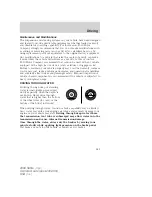 Preview for 243 page of Mercury Sable 2008 Owner'S Manual