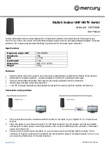 Preview for 1 page of Mercury ST07P User Manual