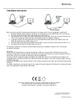 Preview for 2 page of Mercury ST28C User Manual