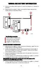 Предварительный просмотр 20 страницы Mercury Tour Pro 109 Motormanual