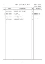 Preview for 55 page of Mercury TP-702-59 Operation, Safety & Spare Parts Manual