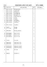 Preview for 59 page of Mercury TP-702-59 Operation, Safety & Spare Parts Manual