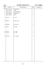 Preview for 91 page of Mercury TP-702-59 Operation, Safety & Spare Parts Manual