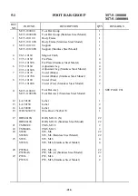 Preview for 133 page of Mercury TP-702-59 Operation, Safety & Spare Parts Manual