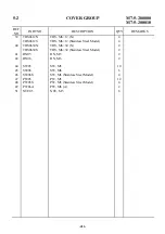 Preview for 138 page of Mercury TP-702-59 Operation, Safety & Spare Parts Manual