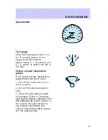 Предварительный просмотр 13 страницы Mercury Tracer 1997 Owner'S Manual