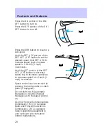 Предварительный просмотр 28 страницы Mercury Tracer 1997 Owner'S Manual