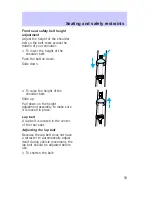 Предварительный просмотр 59 страницы Mercury Tracer 1997 Owner'S Manual