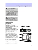 Предварительный просмотр 63 страницы Mercury Tracer 1997 Owner'S Manual