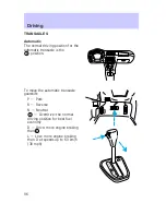 Предварительный просмотр 96 страницы Mercury Tracer 1997 Owner'S Manual