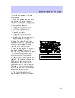 Предварительный просмотр 131 страницы Mercury Tracer 1997 Owner'S Manual