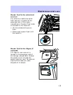 Предварительный просмотр 135 страницы Mercury Tracer 1997 Owner'S Manual