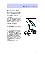 Предварительный просмотр 147 страницы Mercury Tracer 1997 Owner'S Manual