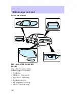 Предварительный просмотр 160 страницы Mercury Tracer 1997 Owner'S Manual