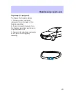 Предварительный просмотр 163 страницы Mercury Tracer 1997 Owner'S Manual