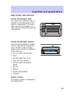 Предварительный просмотр 185 страницы Mercury Tracer 1997 Owner'S Manual