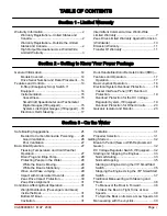 Preview for 5 page of Mercury Zeus 3000 Series User Manual