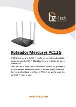 Mercusys AC12G Quick Installation Manual preview