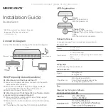 Предварительный просмотр 1 страницы Mercusys MS108 Installation Manual