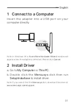 Предварительный просмотр 3 страницы Mercusys MU6H Quick Installation Manual