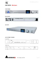 Preview for 13 page of Merging Hapi MKII User Manual