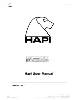 Merging Hapi User Manual preview