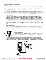 Предварительный просмотр 57 страницы Meriam MFT 4000 User Manual