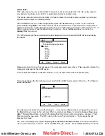 Предварительный просмотр 71 страницы Meriam MFT 4000 User Manual