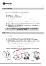 Предварительный просмотр 50 страницы Merida M30A Installation And Operating Manual