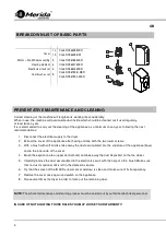 Предварительный просмотр 4 страницы Merida M44A Installation And Operating Manual