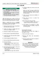 Preview for 36 page of Meridian 240 FF Operator'S Manual