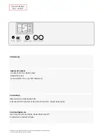 Предварительный просмотр 2 страницы Meridian 500 Technical Data Sheet