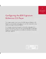 Preview for 43 page of Meridian 808 Signature Reference User Manual