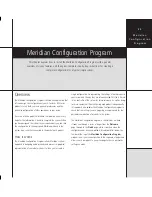 Предварительный просмотр 41 страницы Meridian C61R Installation Manual